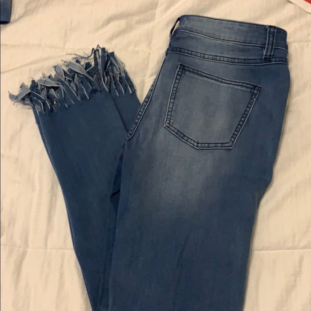 Fun trimmed jeans